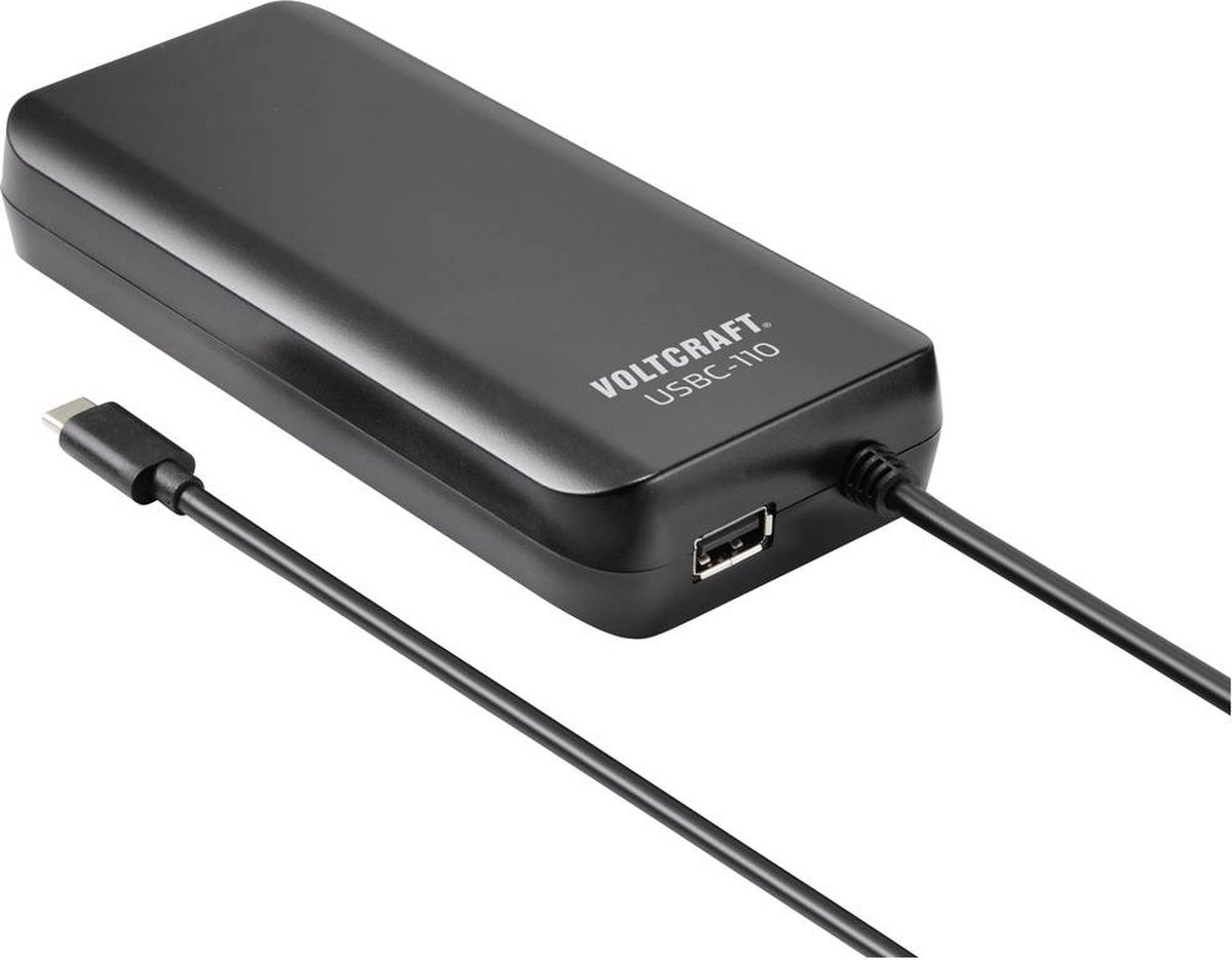 VOLTCRAFT USBC-110 USB Ladegerät 100 W 5 V/DC, 20 V/DC 5 A USB Power Delivery (USB-PD)