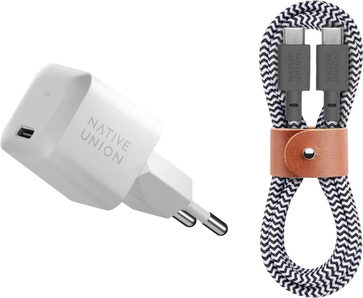 Native Union Native Union 30W USB-C Fast GaN Charger Ladeadapter 30 W Weiß GaN