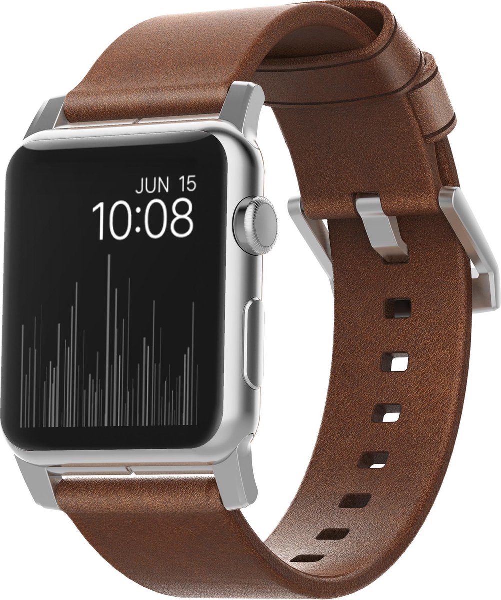 Nomad Modern Lthr. Brown Connect. Armbandschlaufe Braun