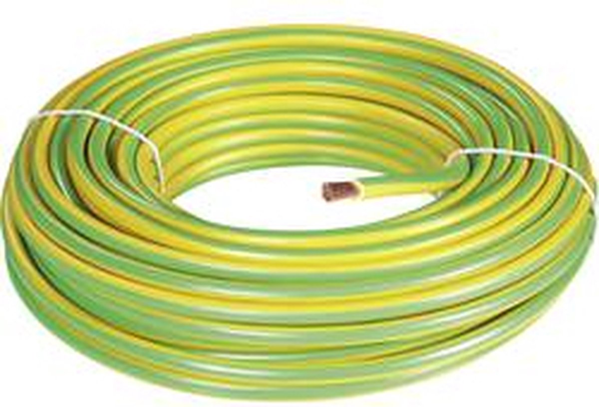 BKL Electronic 1502034/25 Erdungskabel H07V-K 16 mm² Grün, Gelb 25 m