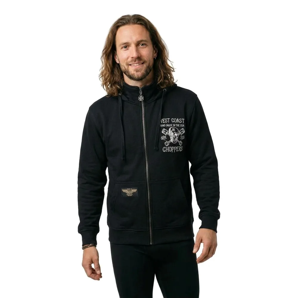 West Coast Choppers High Speed Bluza Z Pełnym Zamkiem Błyskawicznym