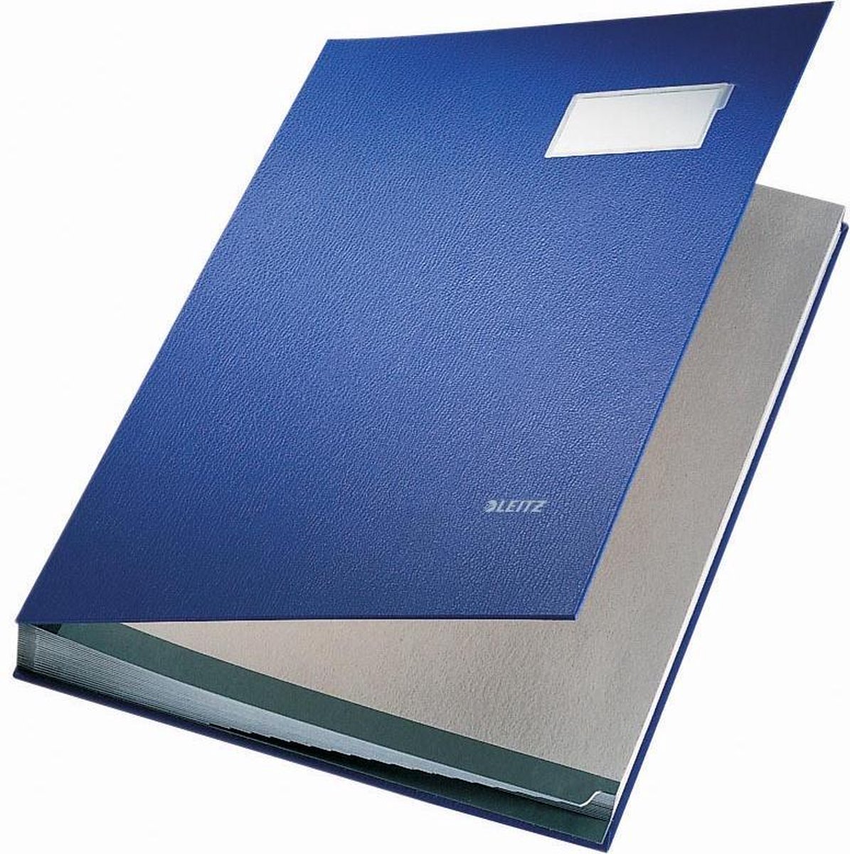 Leitz Unterschriftsmappe 5700-35 Blau Gelocht DIN A4