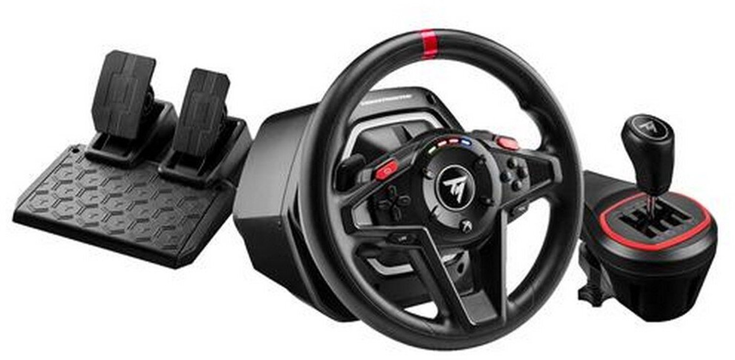 Thrustmaster T128 - Pedals - Streering Wheel & Shifter Pack - Xbox & PC - Wired