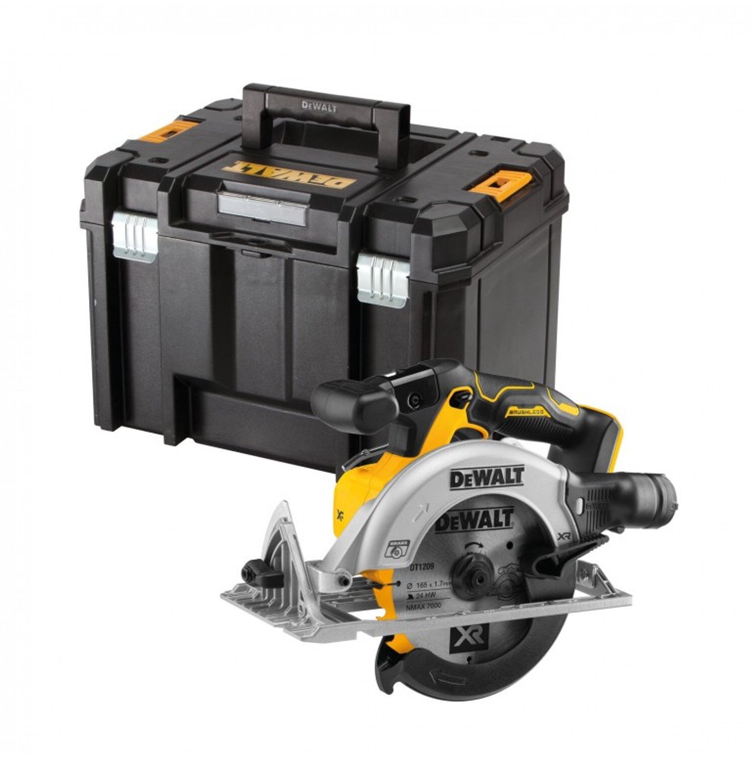 DEWALT DCS565NT-XJ Akku-Handkreissäge Schnitttiefe max. (90°) 55 mm bürstenlos 18 V