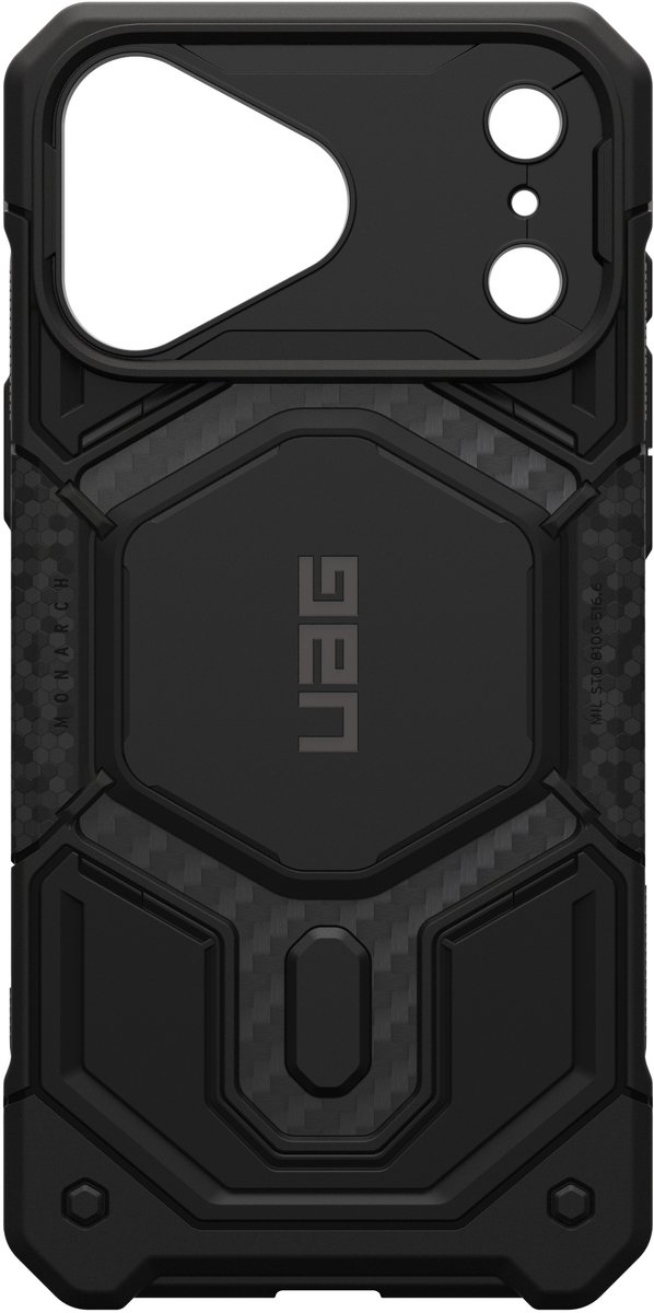 Urban Armor Gear Monarch Pro MagSafe Case iPhone 18 Pro Max Schwarz, Karbon 114568114242