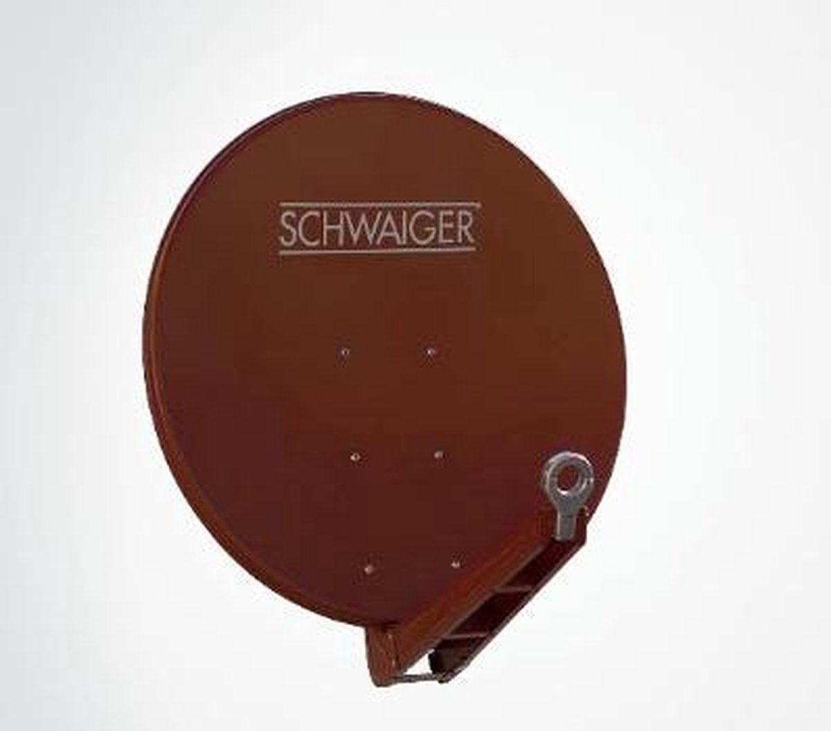 Schwaiger SPI085PR SAT Antenne 85 cm Reflektormaterial: Aluminium Ziegel-Rot