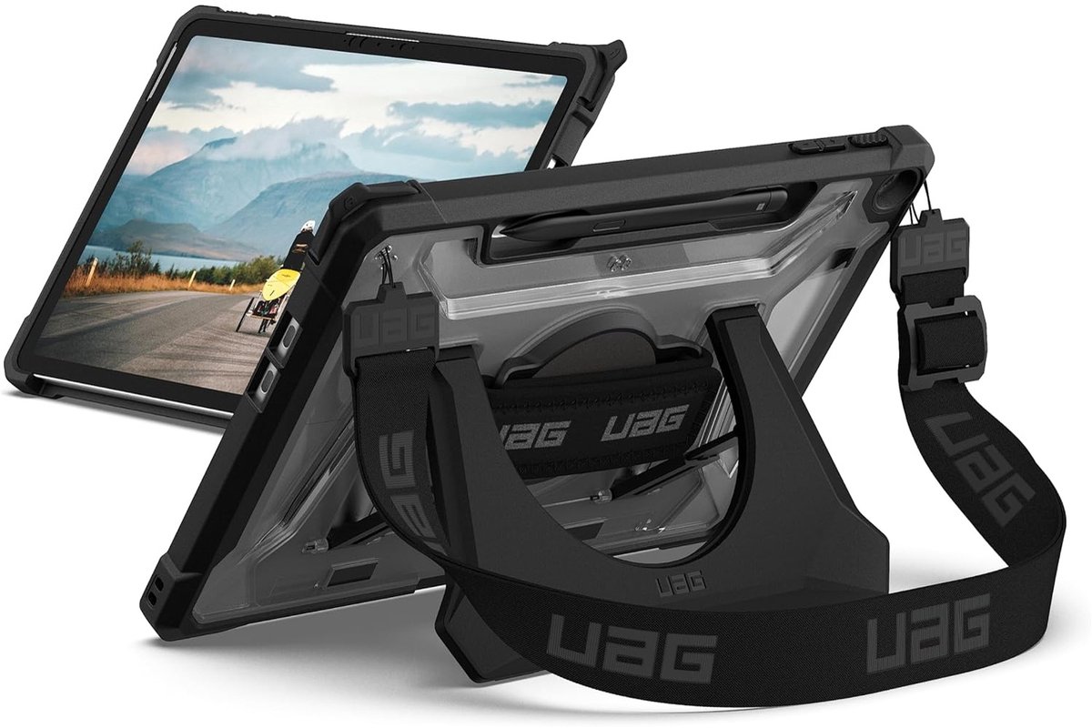 Urban Armor Gear Plasma Tablet Hülle Microsoft Microsoft Surface Pro 12 (1st Edition) 30,5 cm (12) Back Cover Ice, Asche