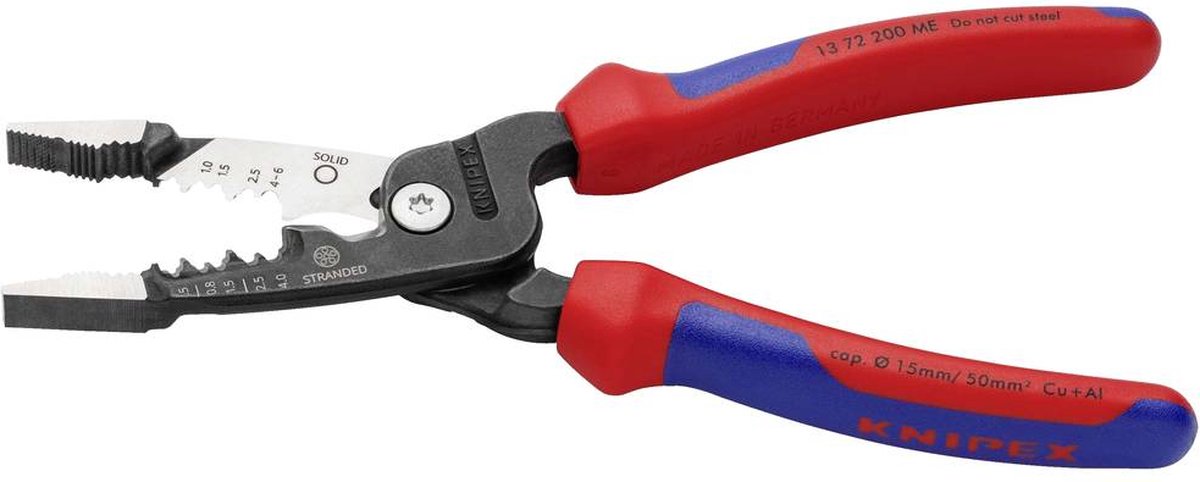 Knipex 13 72 200 ME Multifunktionszange 200 mm
