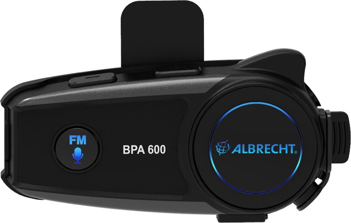 Albrecht BPA 600 15550 Bluetooth®-Headset mit Mikrofon Passend für (Helmtyp) alle Helmtypen