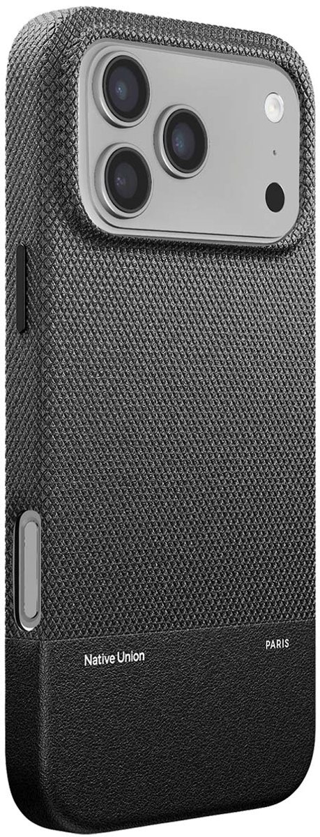 Native Union (Re)Classic Case Apple iPhone 17 Pro Max Schwarz RECLA-BLK-NP25PM