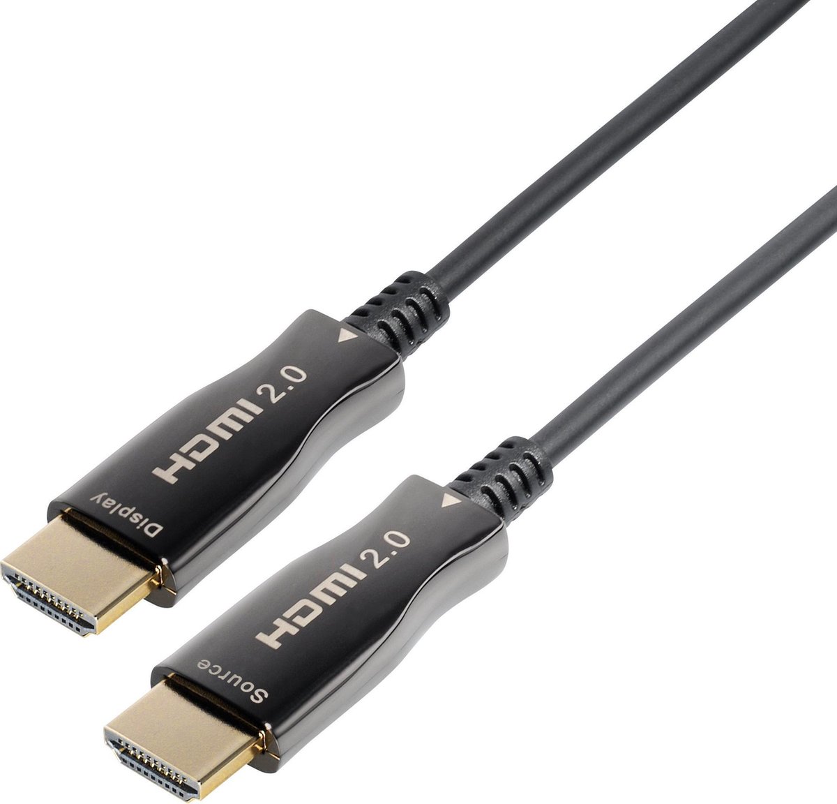 Maxtrack HDMI Anschlusskabel HDMI-A Stecker, HDMI-A Stecker 15.00 m Schwarz C 508-15 ML 4K UHD HDMI-Kabel