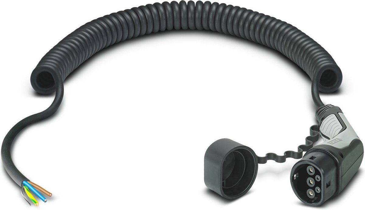 Phoenix Contact 1627126 eMobility Ladekabel 4 m Spiralkabel