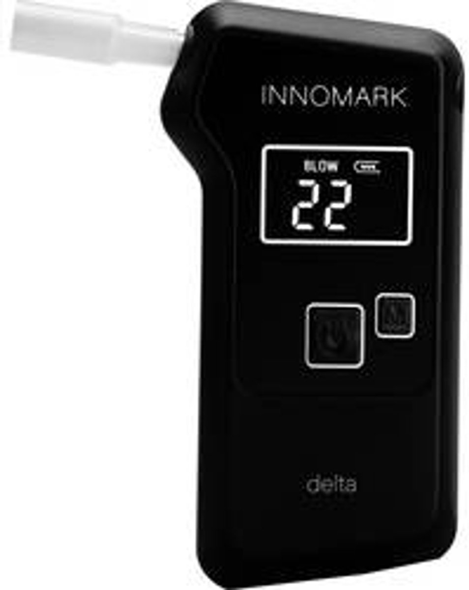 ACE INNOMARK delta Alkoholtester Schwarz 0.07 bis 4.00 ‰ inkl. Display
