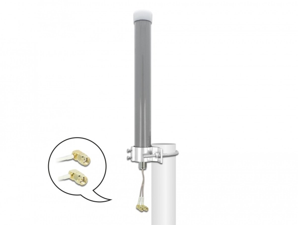 Delock 12694 12694 WLAN Antenne 3 dBi 2.4 GHz