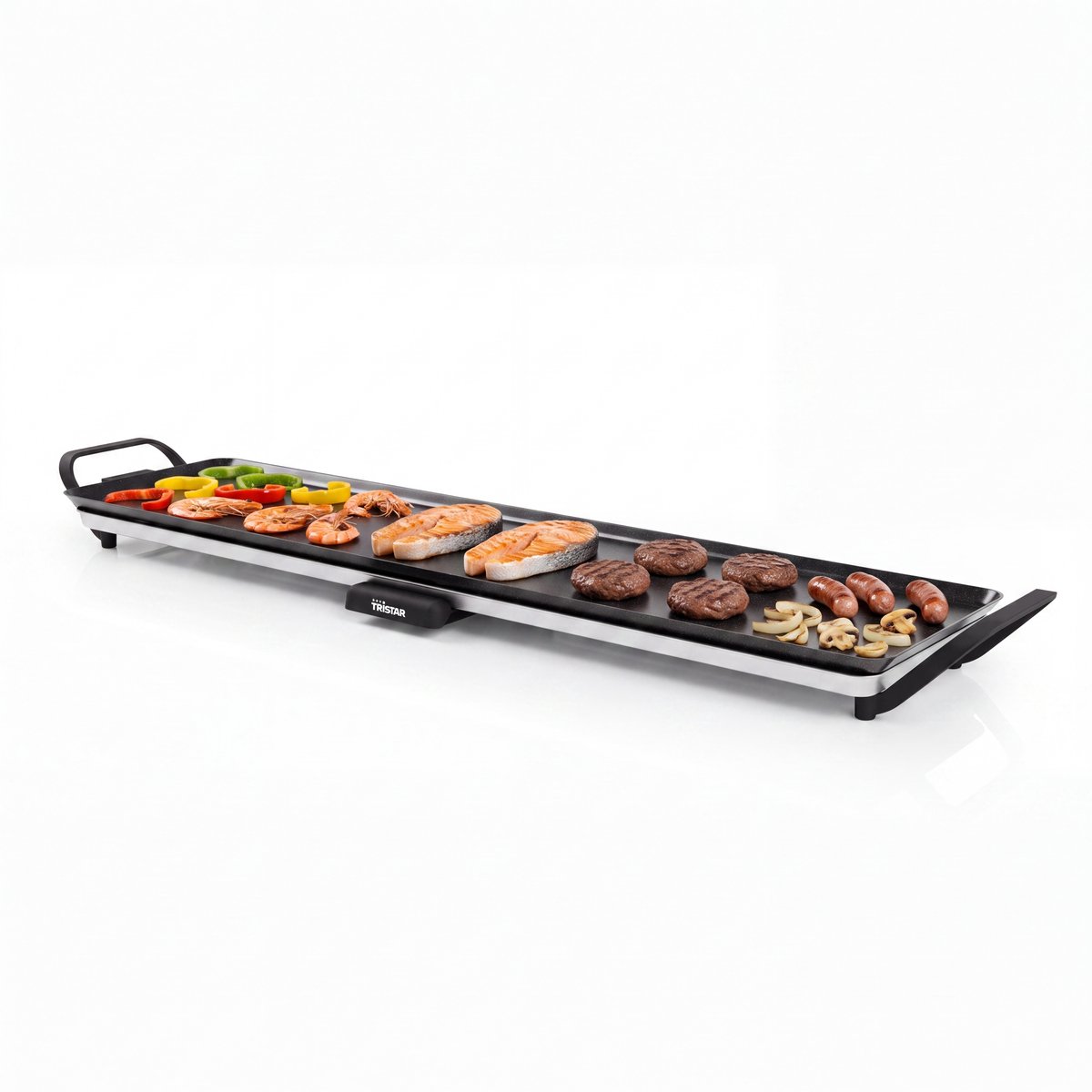 Tristar Slim XL BP-2669 Elektro Grillplatte Schwarz