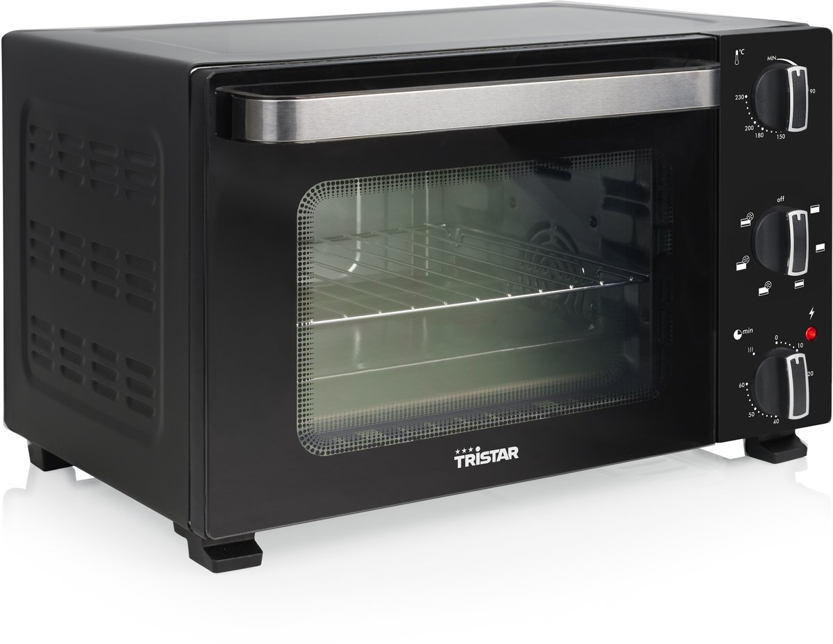 Tristar OV-3652 Minibackofen Timerfunktion, Kontrollleuchte, Umluft-Funktion 20 l