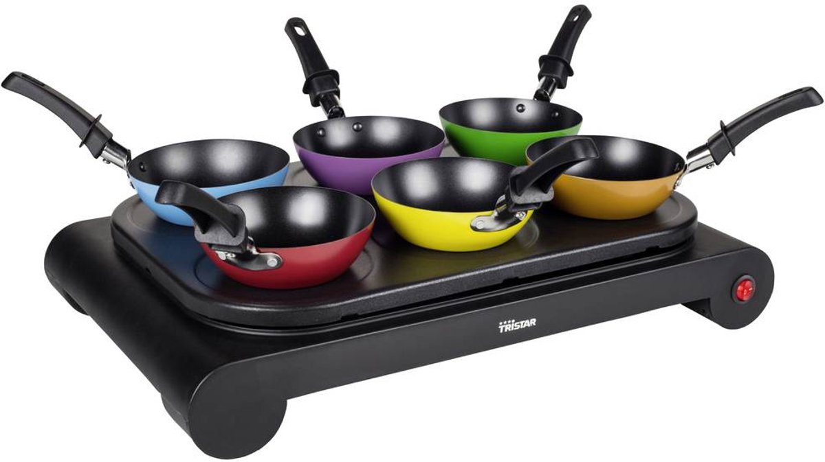 Tristar BP-2827 BP-2827 Elektro-Wok-Set Schwarz