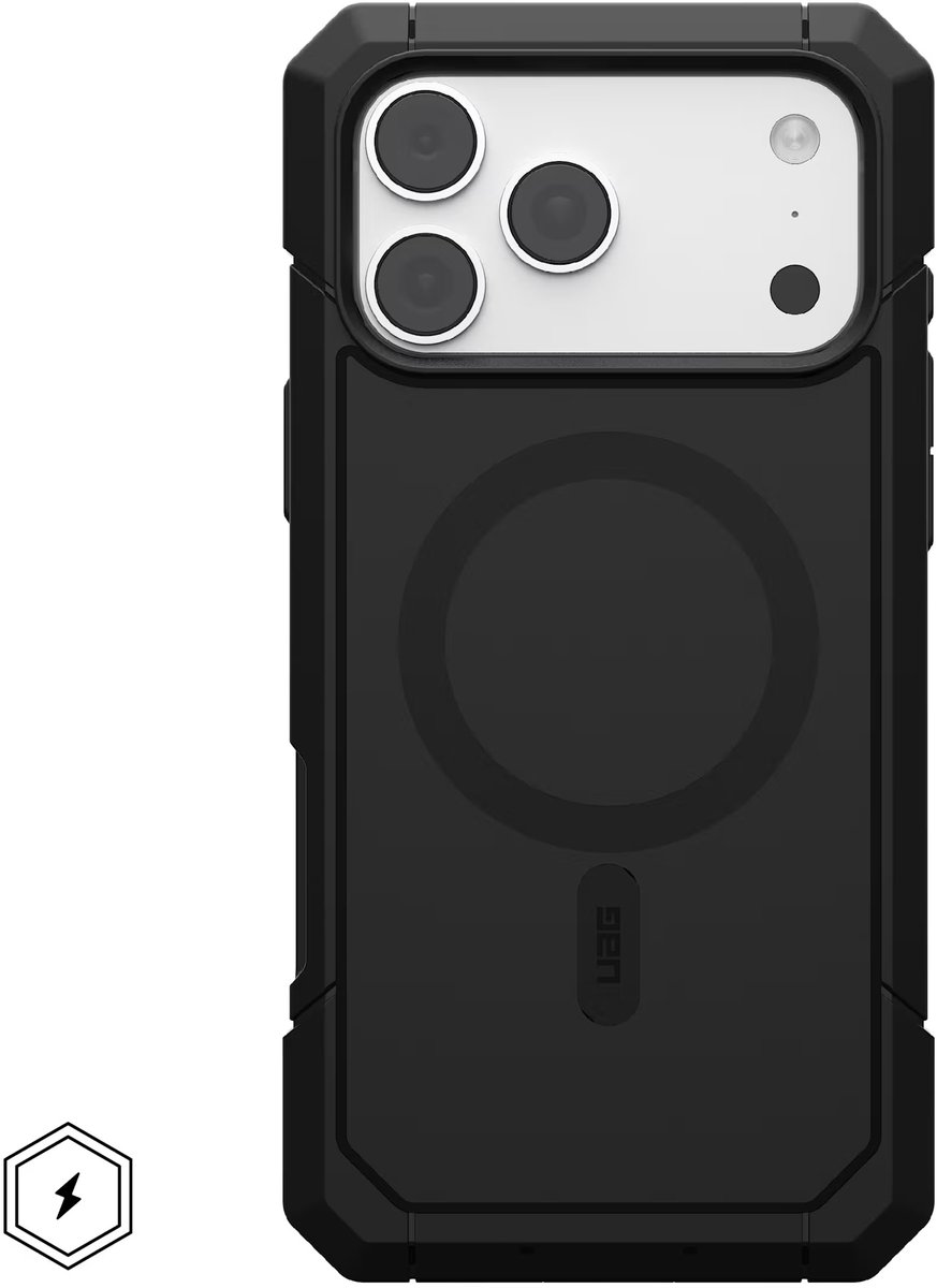 Urban Armor Gear Trooper MagSafe Case iPhone 18/17 Pro Max Schwarz 114576114040