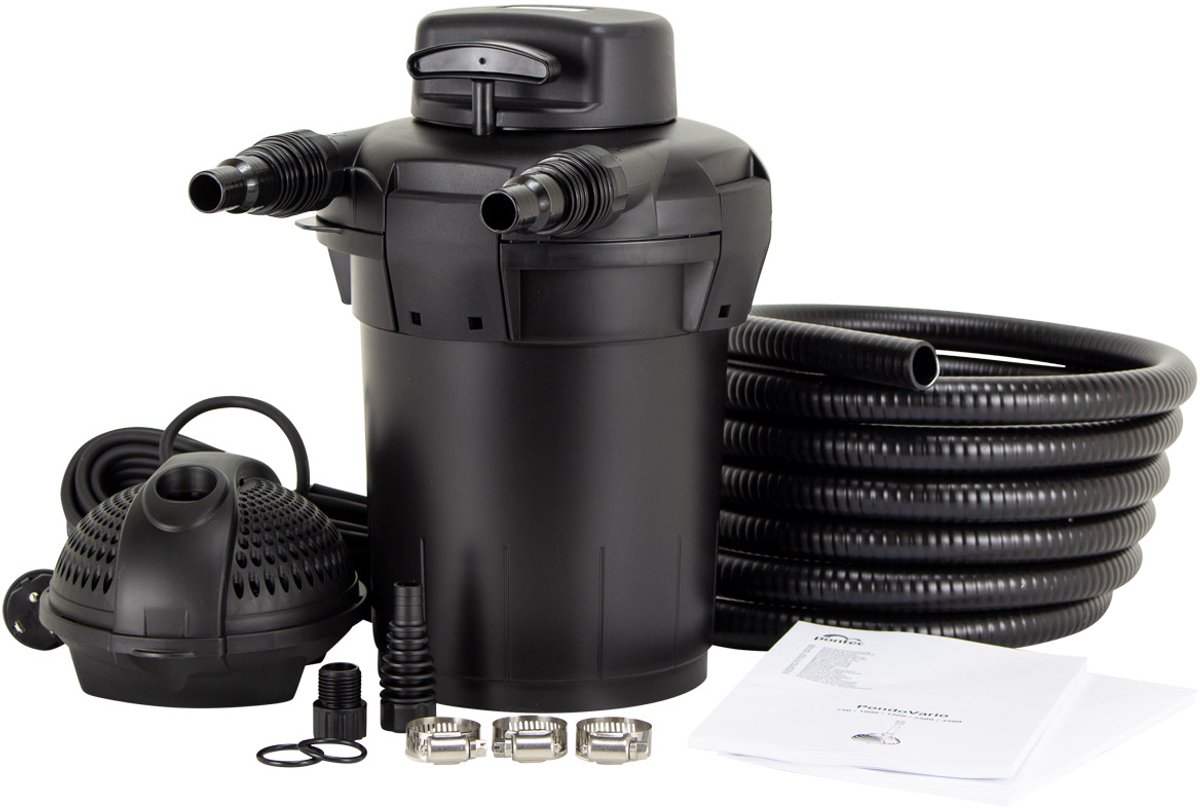 Pontec 50753 Pondopress 5000 Filter-Set mit UVC-Klärgerät