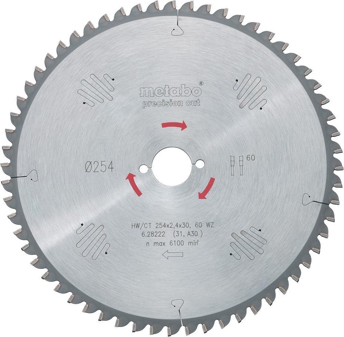 Metabo 628056000 Kreissägeblatt 315 mm 1 St.