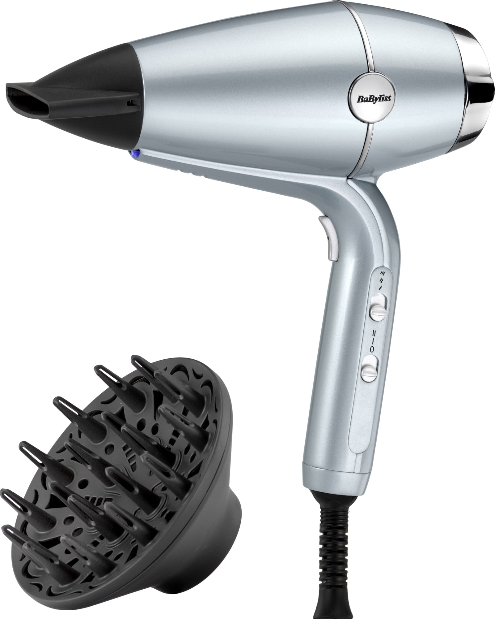 BaByliss Hydro Fusion Blue Plasma Hair Dryer
