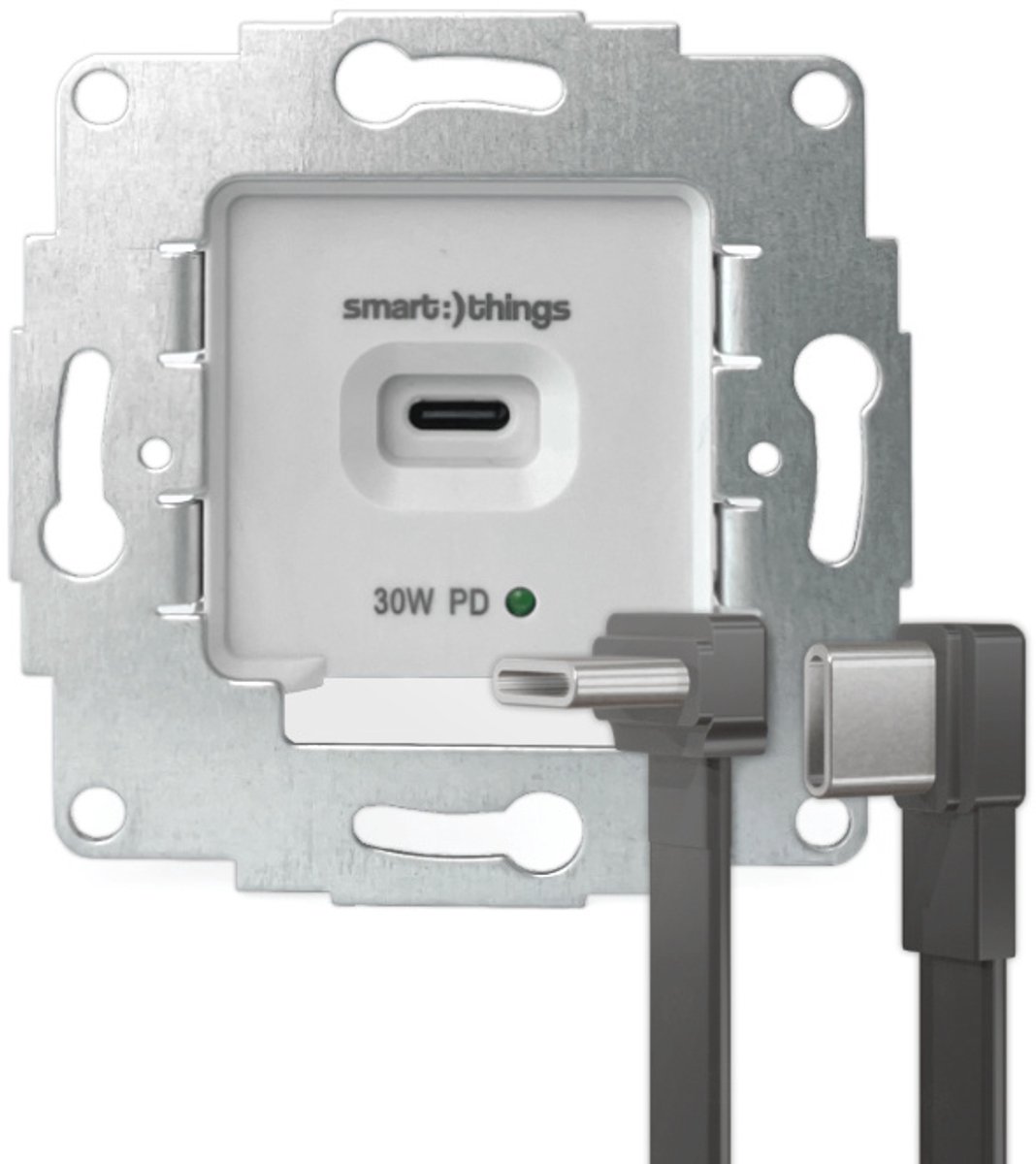 Smart Things AC/DC-Einbaunetzteil 30 W 3 A USB Power Delivery (USB-PD)