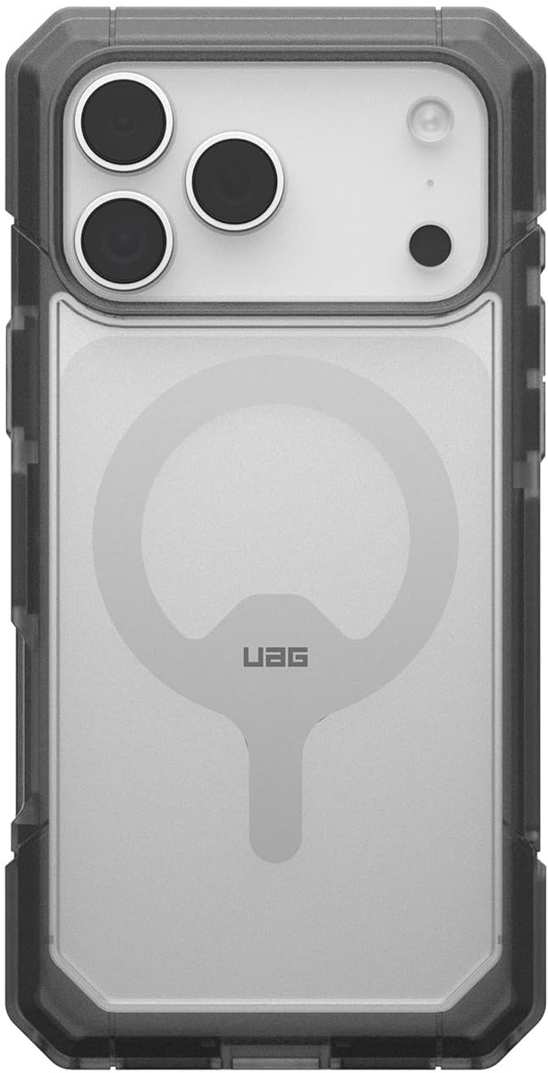 Urban Armor Gear Case Apple iPhone 17 Pro Grau, Transparent 114521114G31