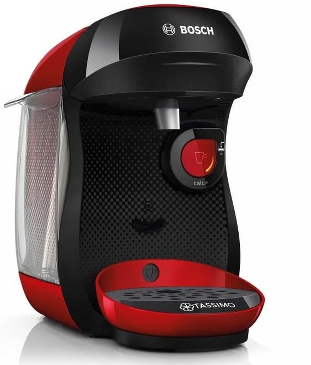 Bosch Tassimo HAPPY TAS103E Kapselmaschine Schwarz, Rot