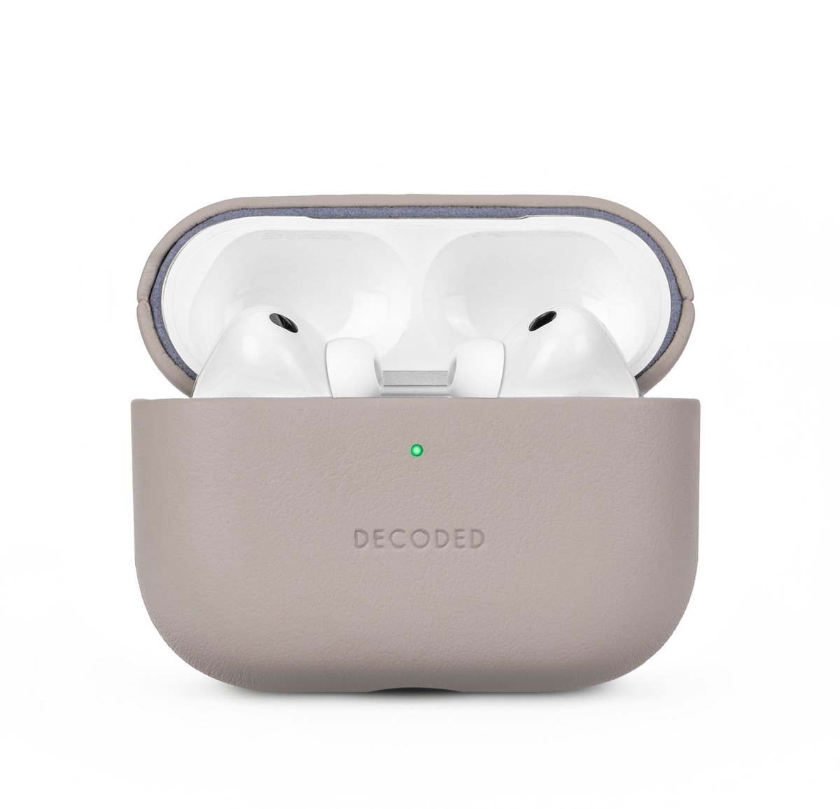 Decoded Decoded Leather AirCase Pro for AirPods Schutzhülle für Ladecase Clay