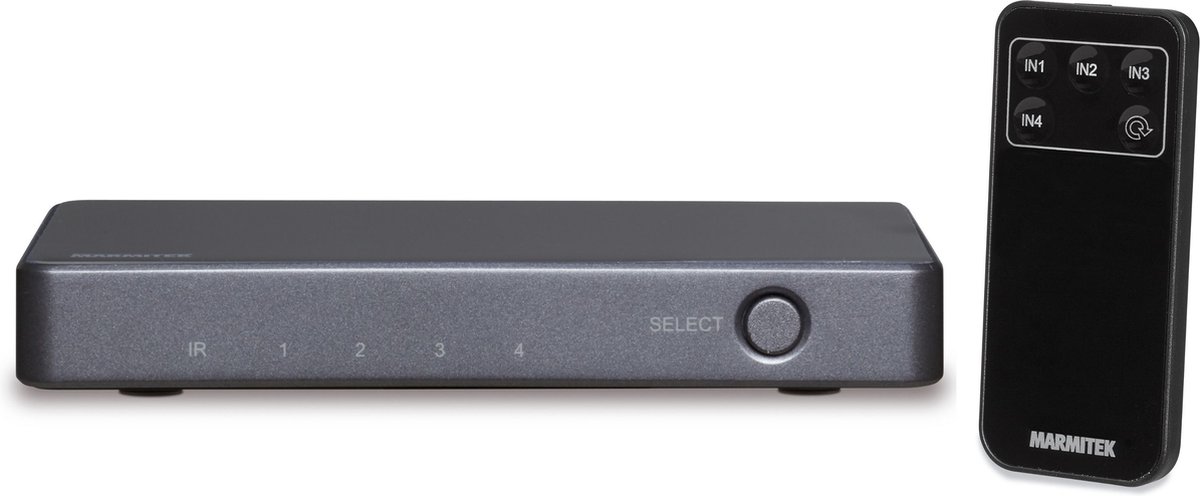 Marmitek Connect 620 UHD 2.0 4 Port HDMI-Switch 3840 x 2160 Pixel