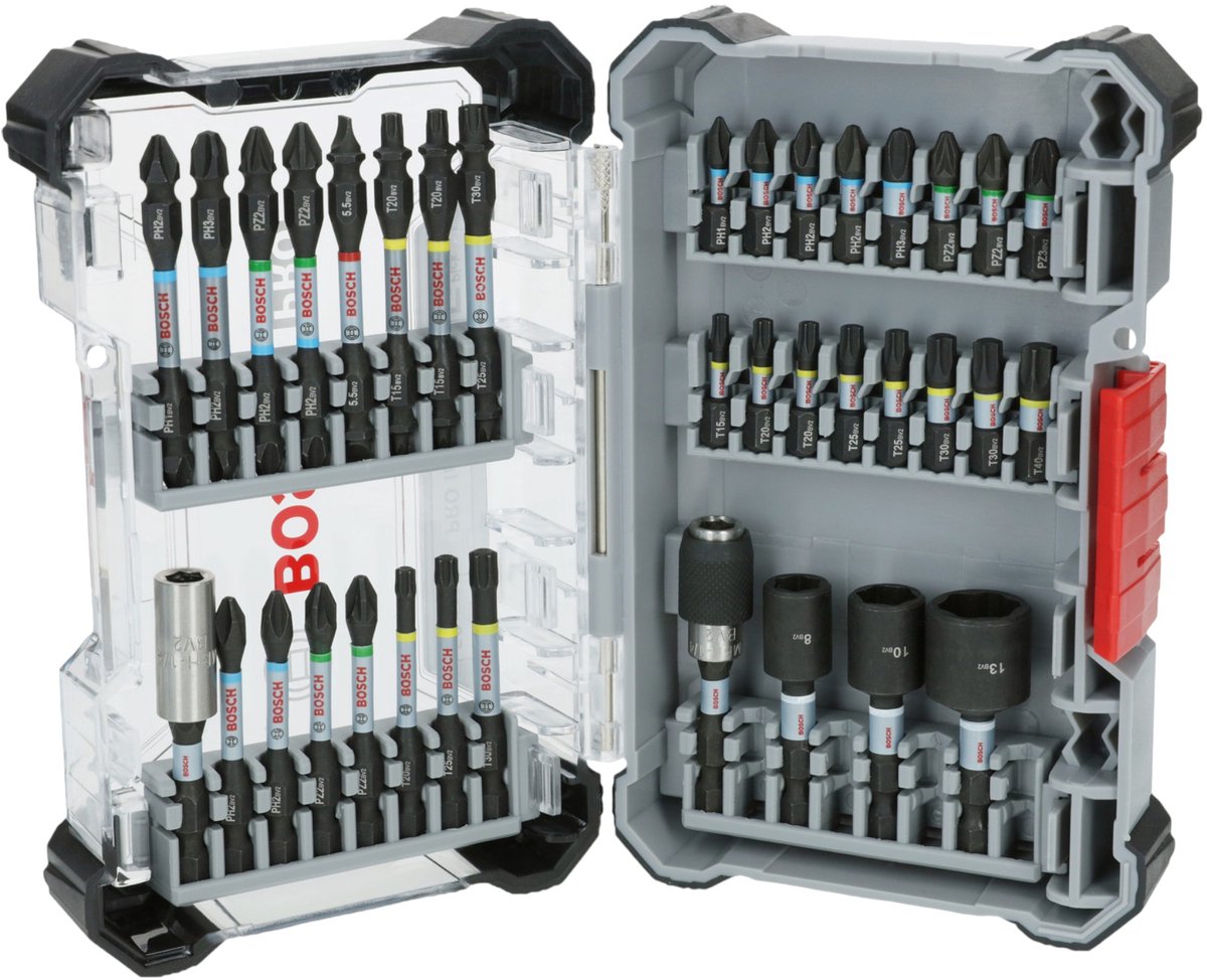 Bosch PRO 36 Piece Impact Screwdriver Bit Set