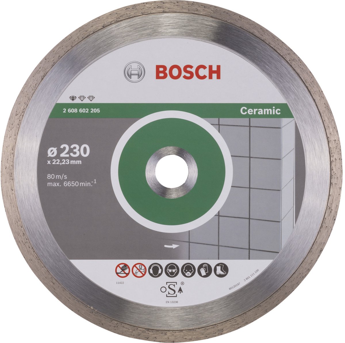Bosch Diamond Cutting Disc for Ceramic , Porcelain and Stone