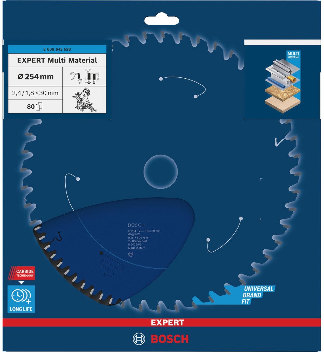 Bosch EXPERT Multi Material Cutting Saw Blade