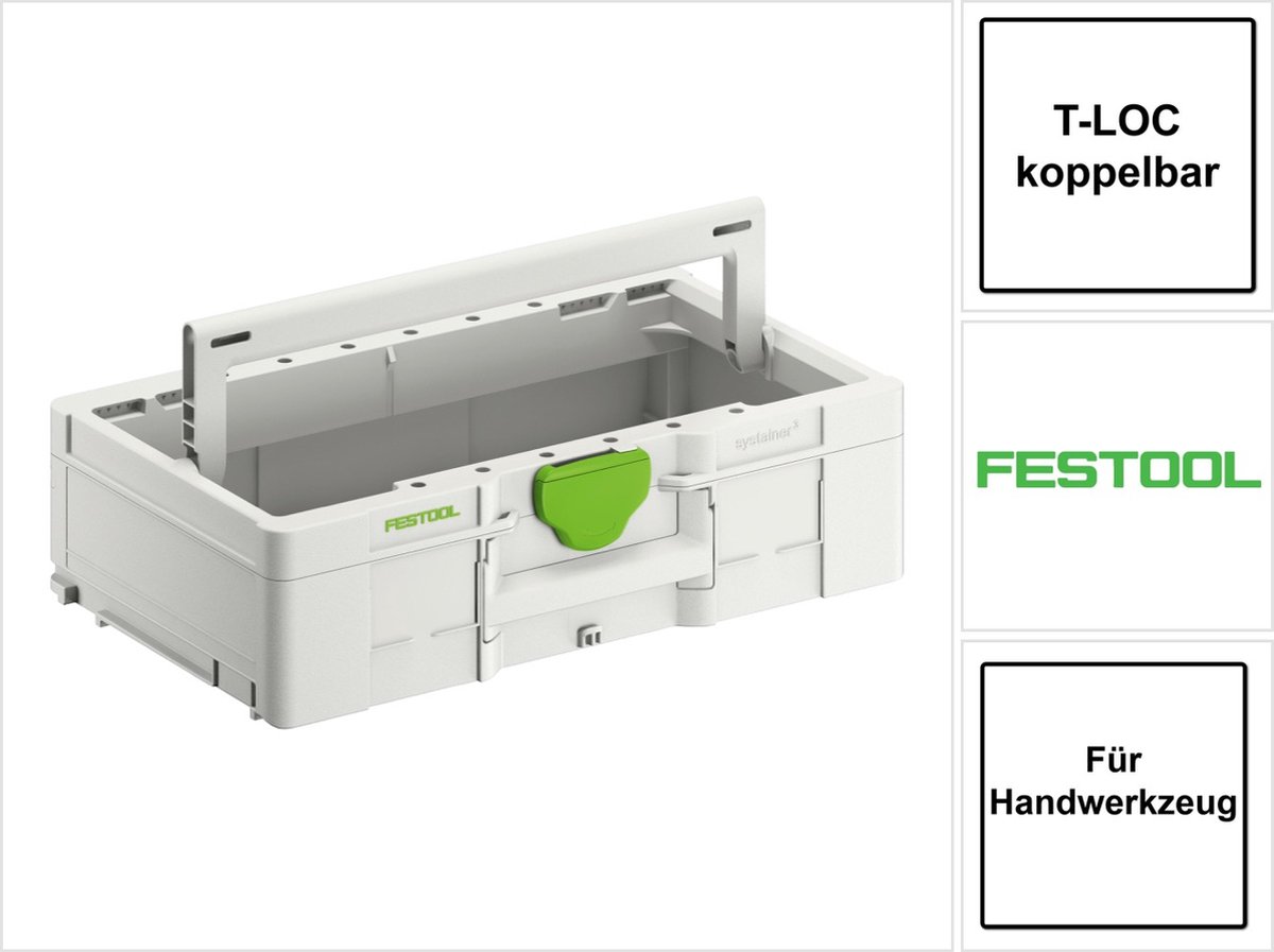 Festool Systainer 3 ToolBox SYS3 TB Large Tool Case