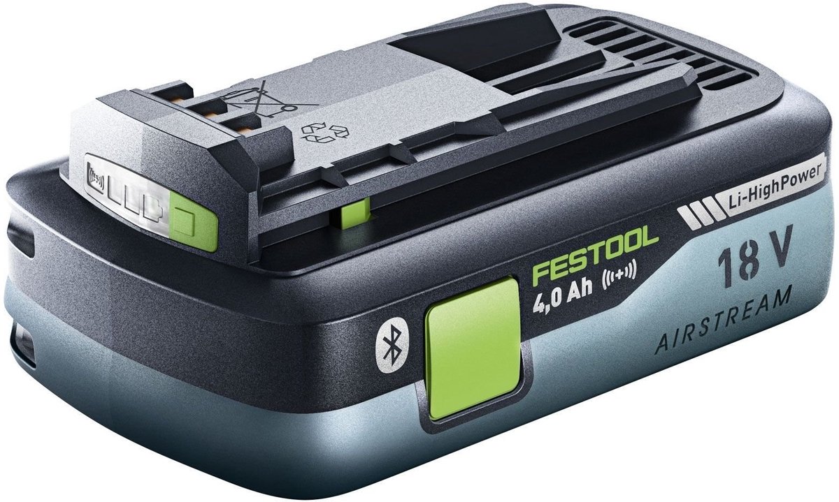 Festool BP18 18v Cordless Bluetooth Li-ion Battery 4ah