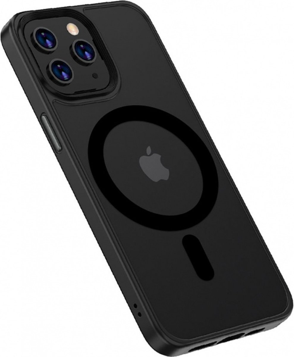 Tech-Protect MagMat MagSafe Case for iPhone 13 - Matte Black