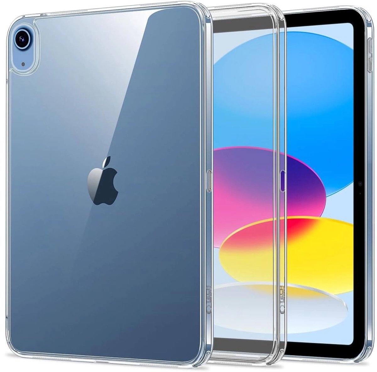 Tech-Protect FlexAir Hybrid Case for iPad 10.9" 10 / 2022 / 11" 11 / 2025 - Transparent