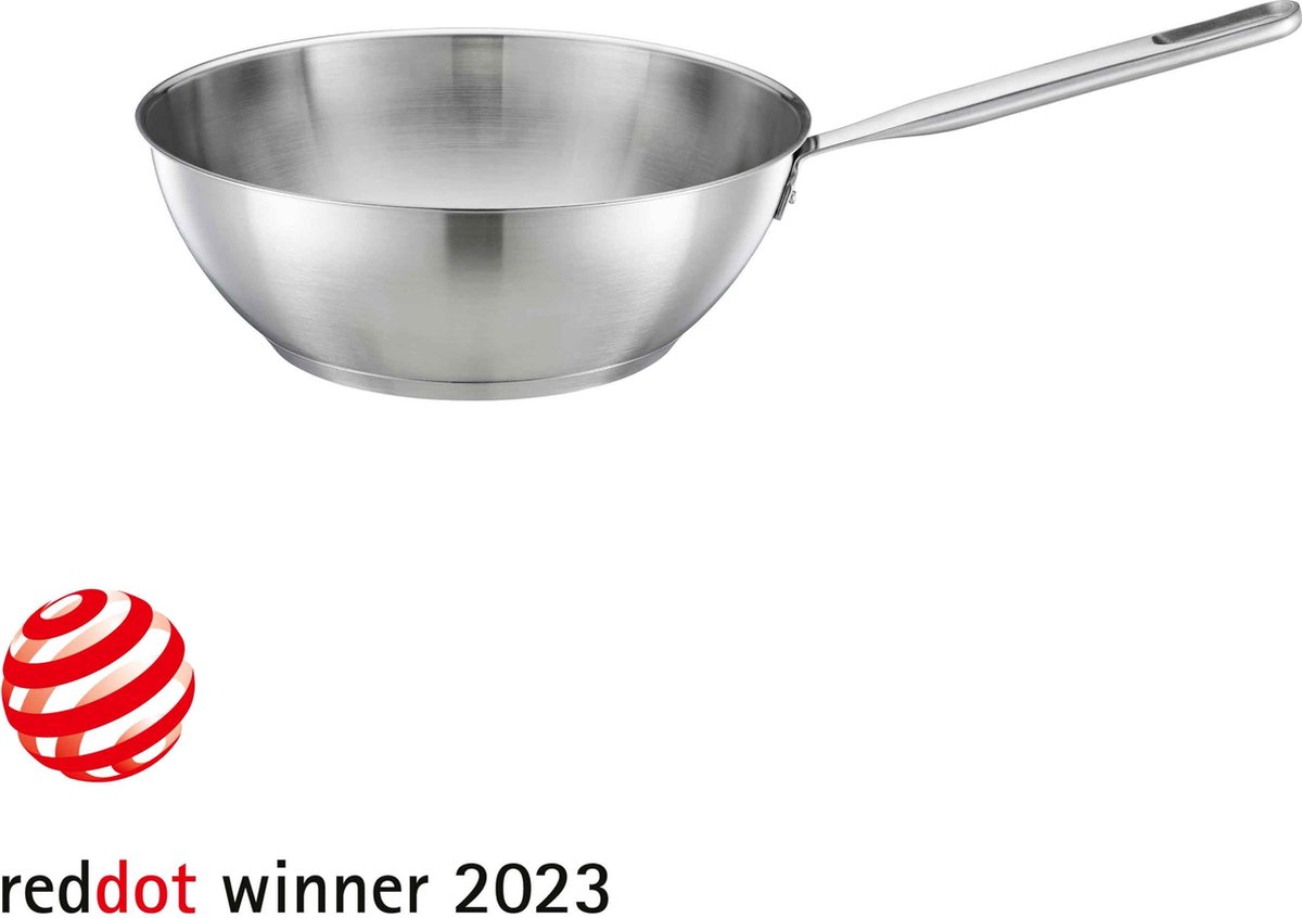 Fiskars Sartén wok All Steel Pure 28 cm