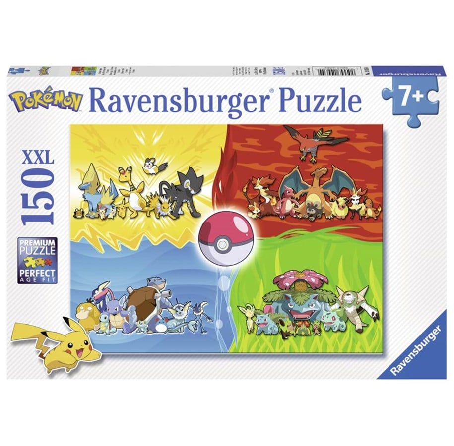 Pokemons Puzzle XXL, ab 7 Jahren, 150 Teile, Ravensburger