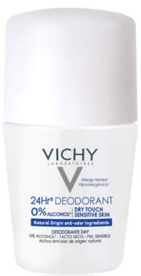 Vichy Deodorant 24h Aluminium Salzfrei, Roll-on 50ml