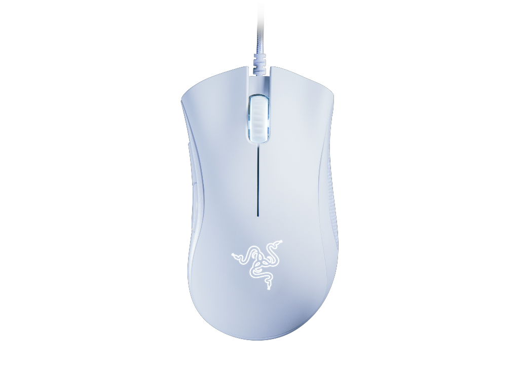 Razer - Deathadder Essential Gaming Mouse - White