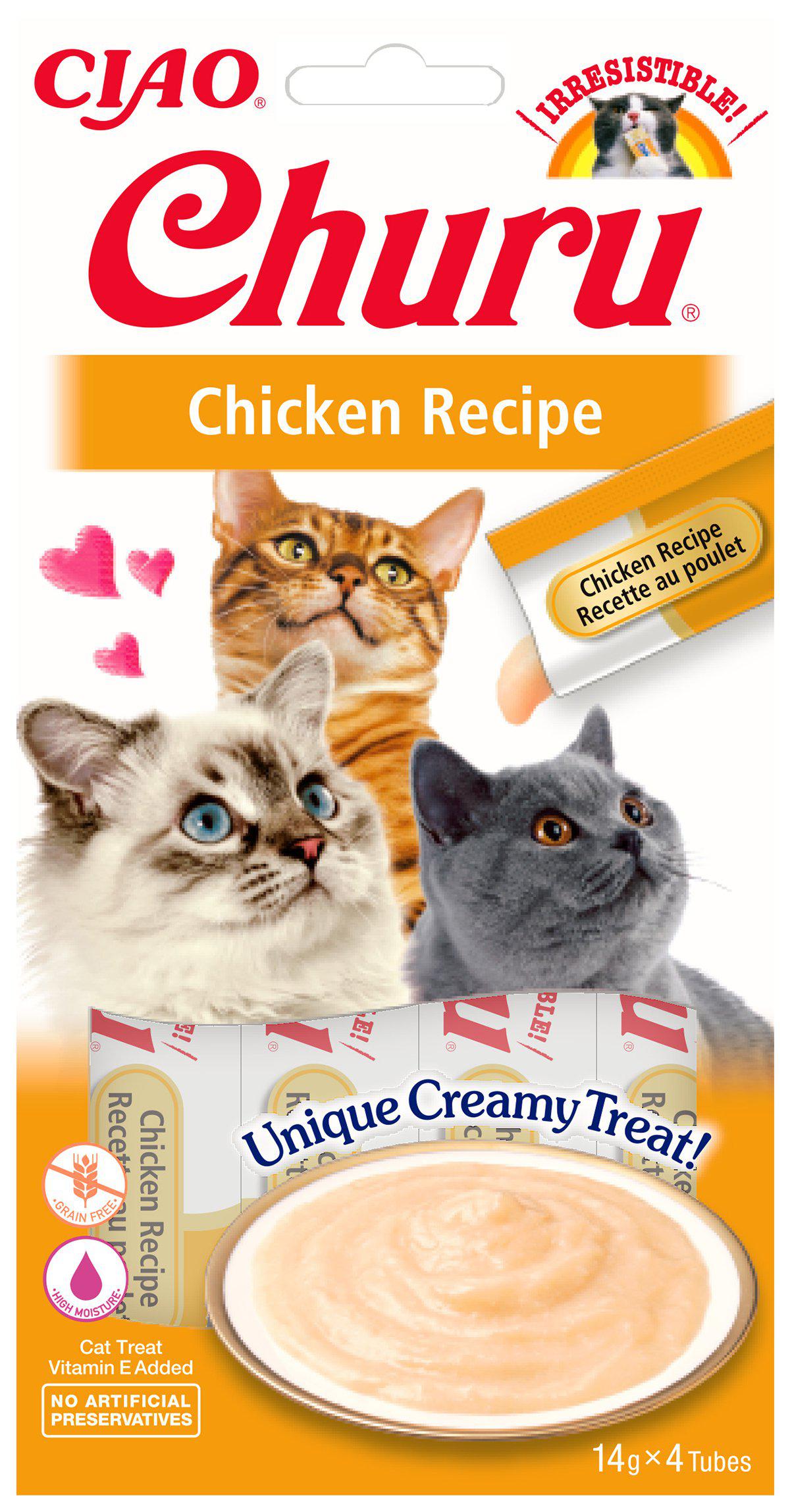Inaba Churu Huhn Rezept 4X14 Gr