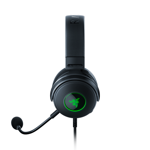 Razer Kraken V3 - Wired USB Gaming Headset with Razer Chroma RGB - Razer TriForce Titanium 50mm Drivers - THX Spatial Audio - Powered by Razer Chroma RGB