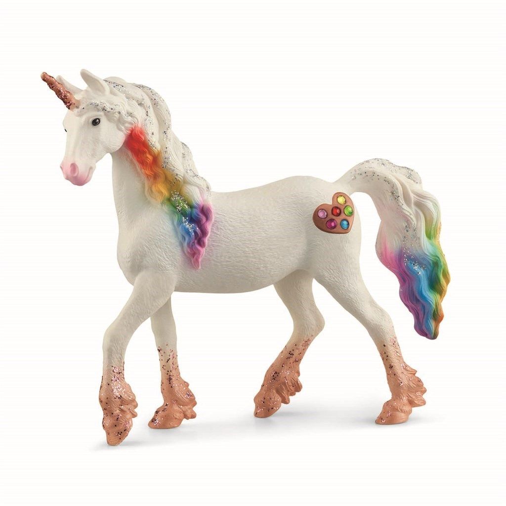 Schleich Rainbow Love Unicorn Mare Horse Figure