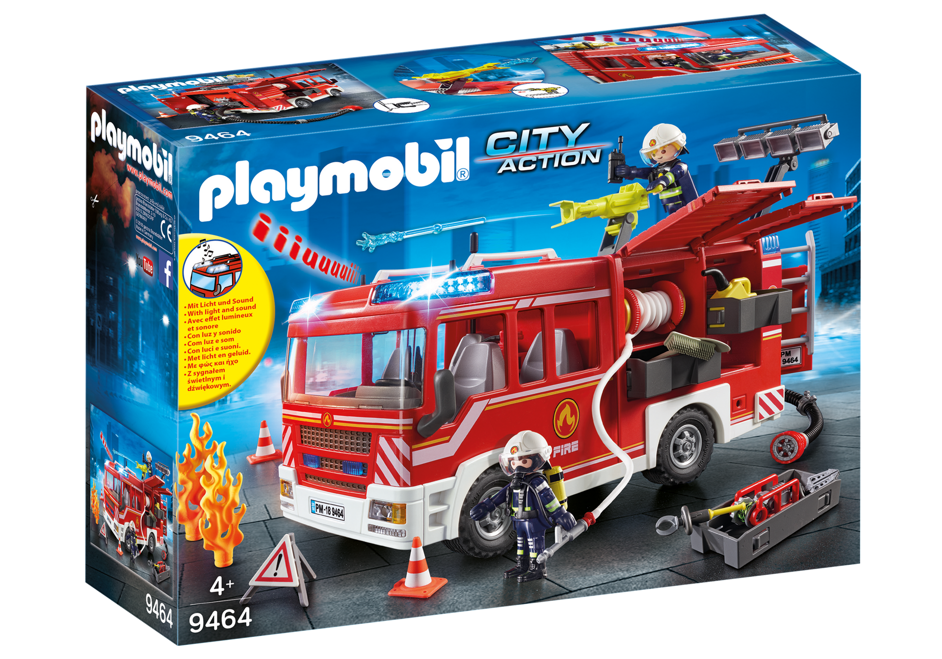 PLAYMOBIL - Feuerwehr-Rüstfahrzeug