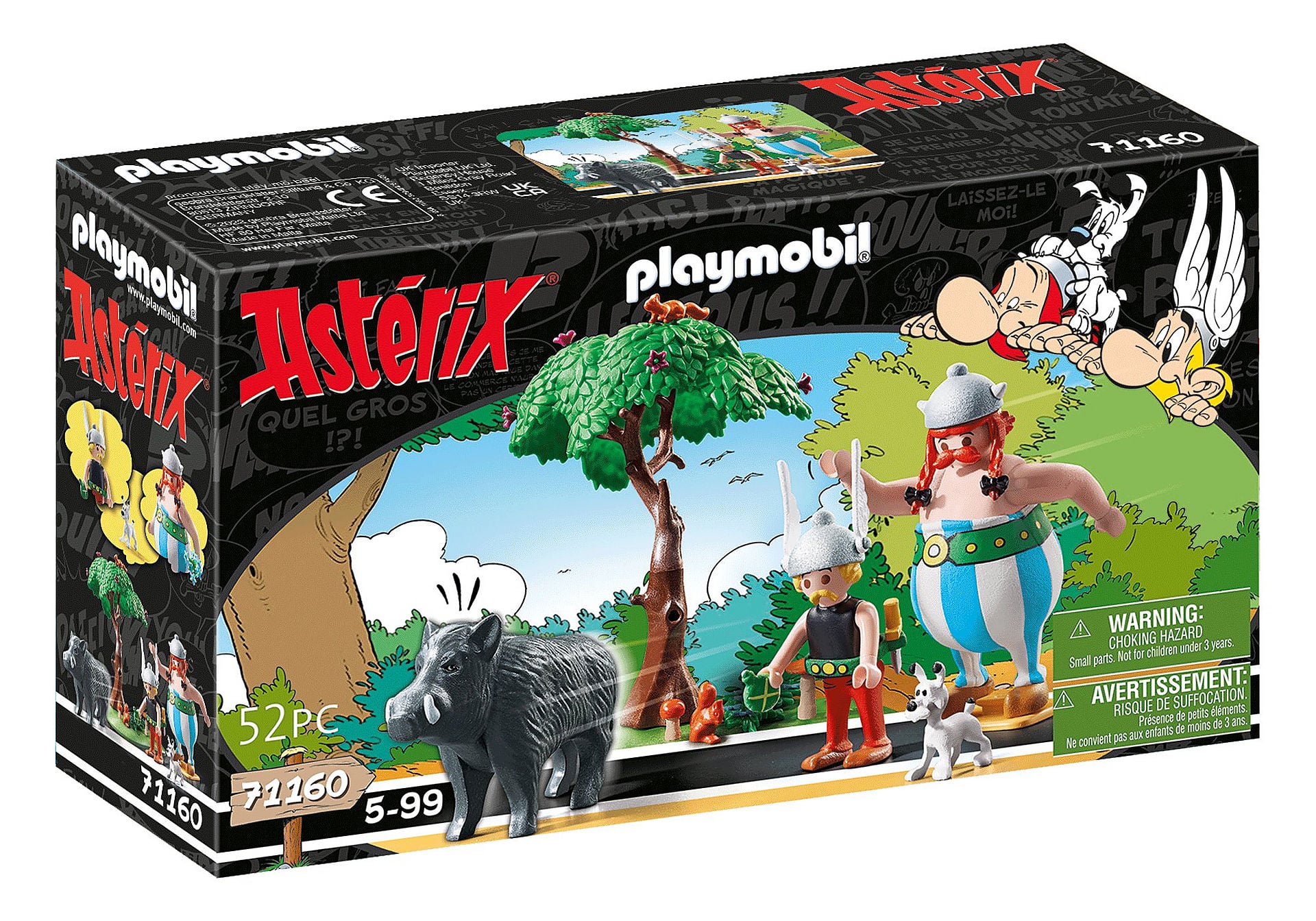 PLAYMOBIL - Asterix - Wild Boar Hunting (71160)
