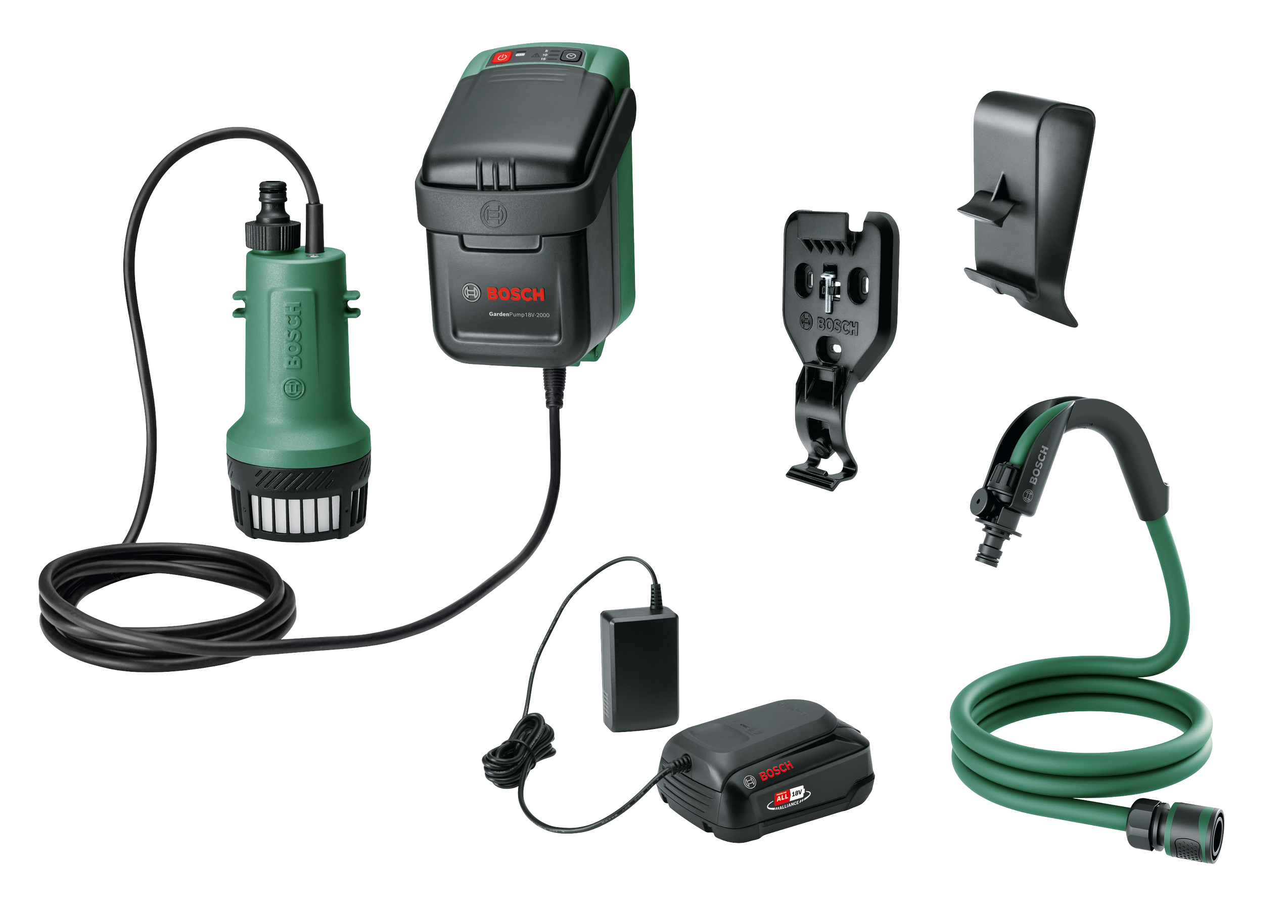 Bosch DIY - GardenPump 18V-2000 (Battery & Charger Included)