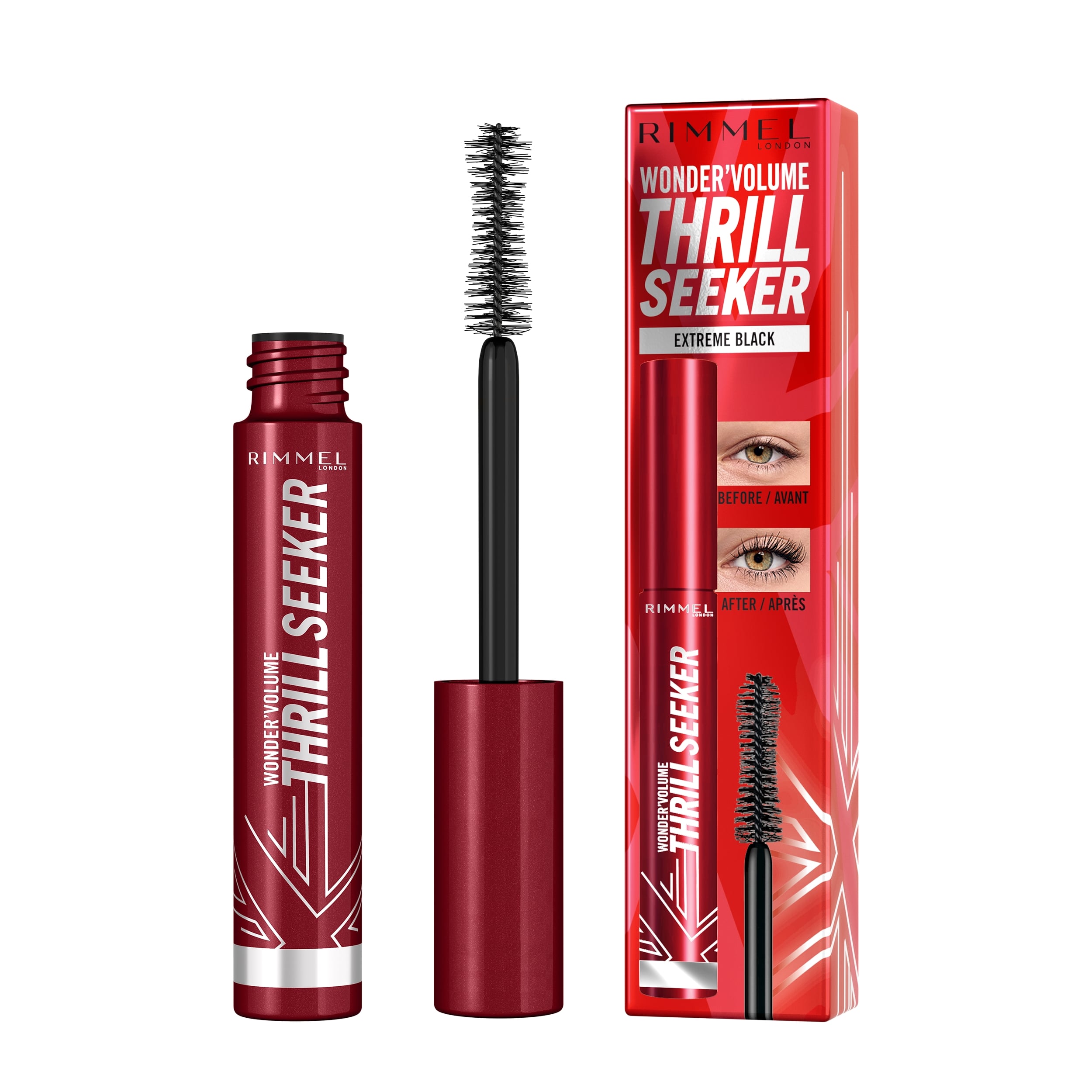 Rimmel London Wonder´Volume Thrill Seeker Extreme Black Mascara 8 ml