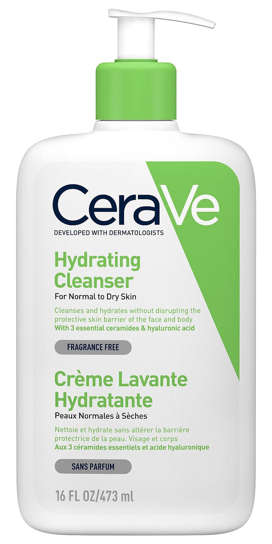 CeraVe Feuchtigkeitsspendende Reinigung Cleanser 473ml