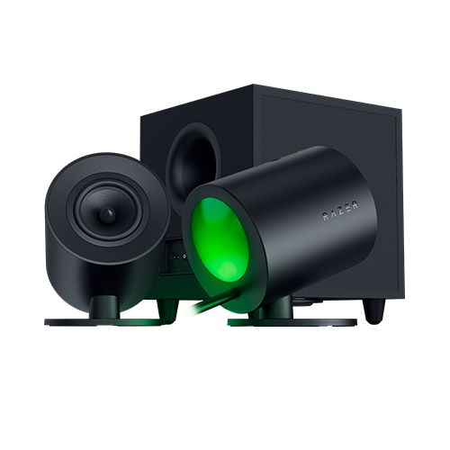 Razer Nommo V2 - Full-Range 2.1 PC Gaming Speakers with Wired Subwoofer